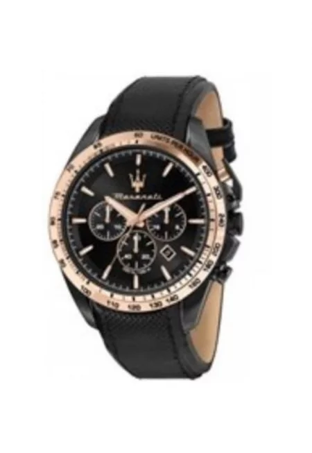 Мъжки часовник -  Traguardo R8871612038 - Черен