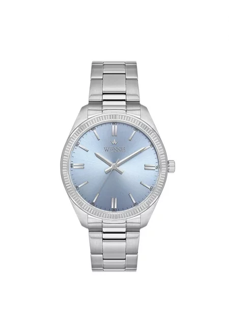 Мъжки часовник  WWG210305 - 41мм - метална каишка - водоустойчивост 5 ATM - метален цвят