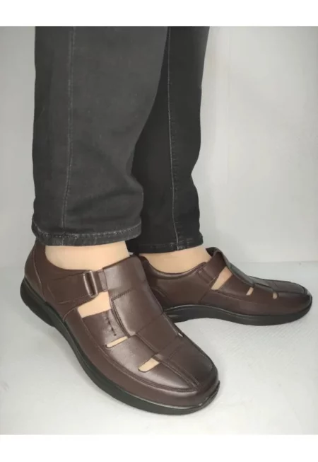 Мъжки сандали  232706 Тъмнокафяви - Кафяви