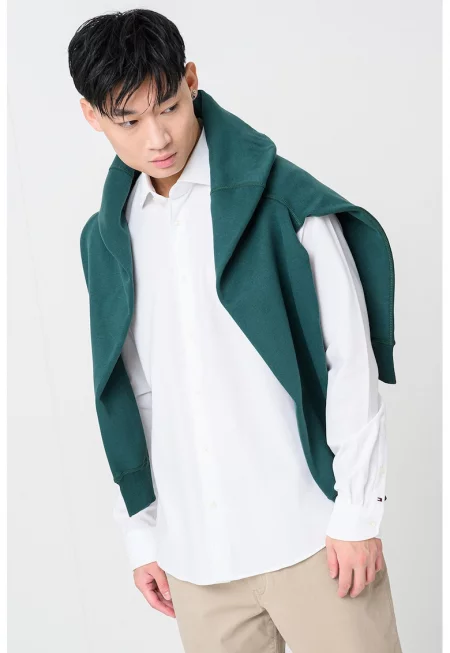 Памучна риза - Бял