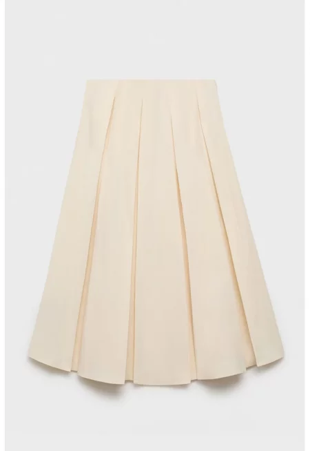 Плисирана миди пола