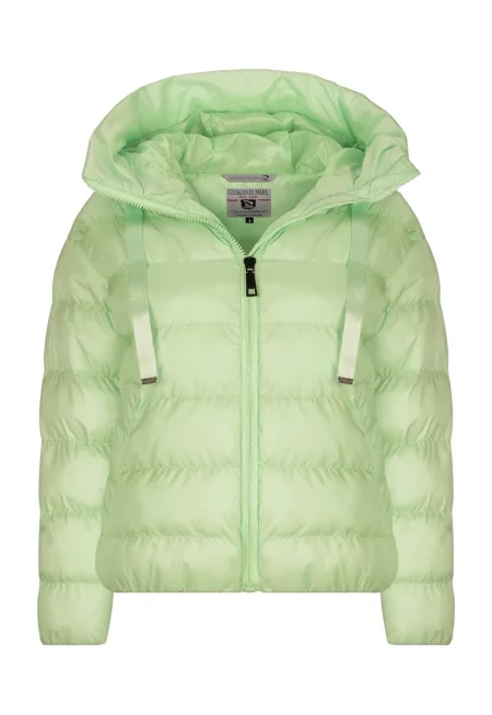 Подплатено зимно яке с качулка