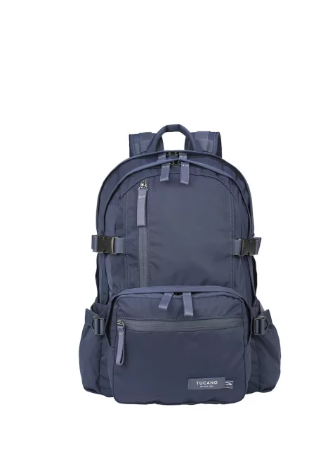 Раница с джоб за телефон - Син