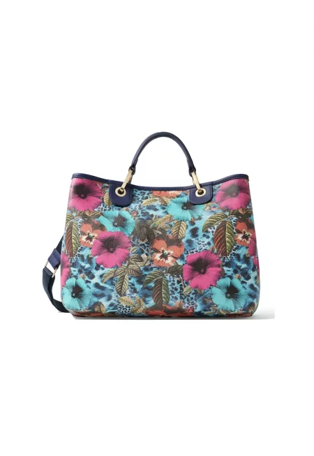 Шопинг чанта от еко кожа - Многоцветен