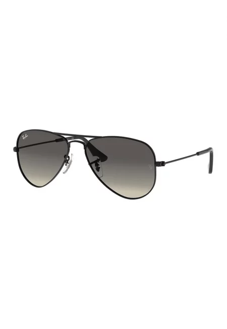 Слънчеви очила Aviator с метална рамка - Черен