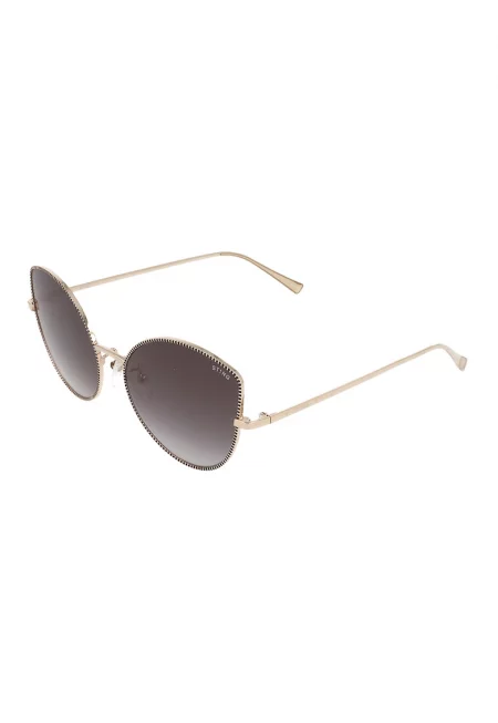 Слънчеви очила Cat-Eye с метална рамка