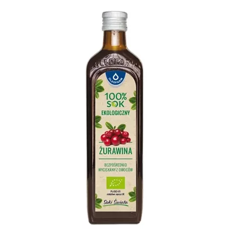 Сок от червена боровинка, БИО, 490 ml