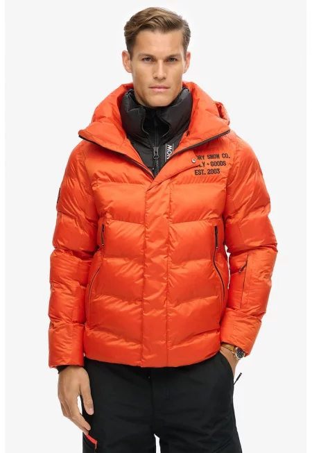 SUPERDRY - Подплатено зимно яке с качулка