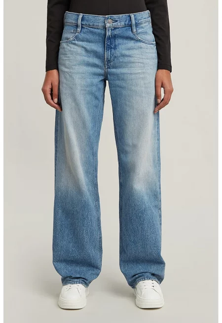 Свободни дънки Judee - Светлосин меланж