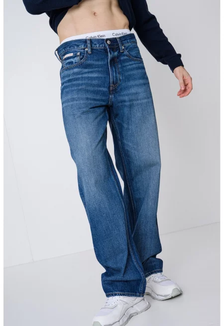 Свободни дънки с 5 джоба