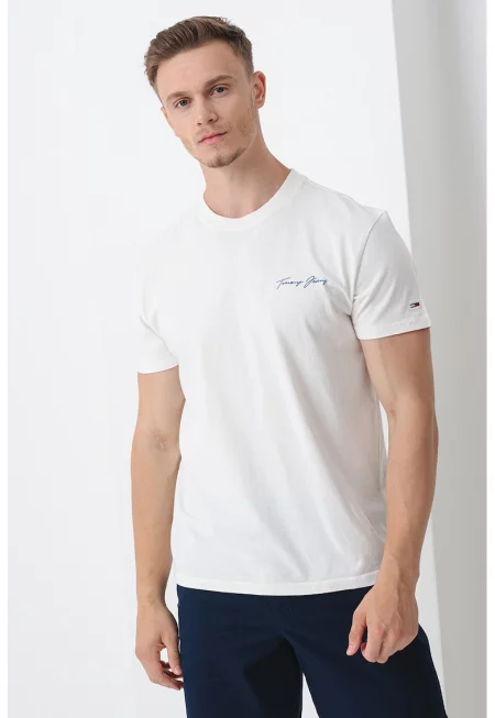 Тениска с принт на гърба