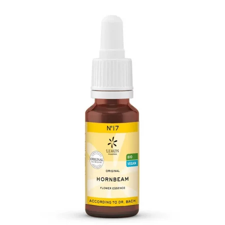 Цветна есенция Габър (Hornbeam) N°17 – Свежест и мотивация при умствена умора, 20 ml капки