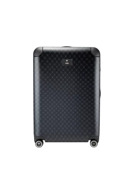 Унисекс пътен куфар с колелца - 73 л - Черен