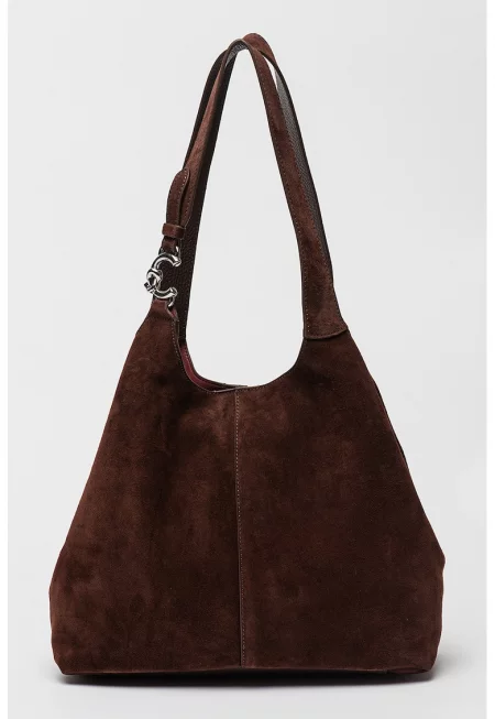 Велурена хобо чанта C-Easy Suede