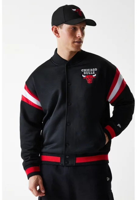 Яке Varsity с капси - Черен -