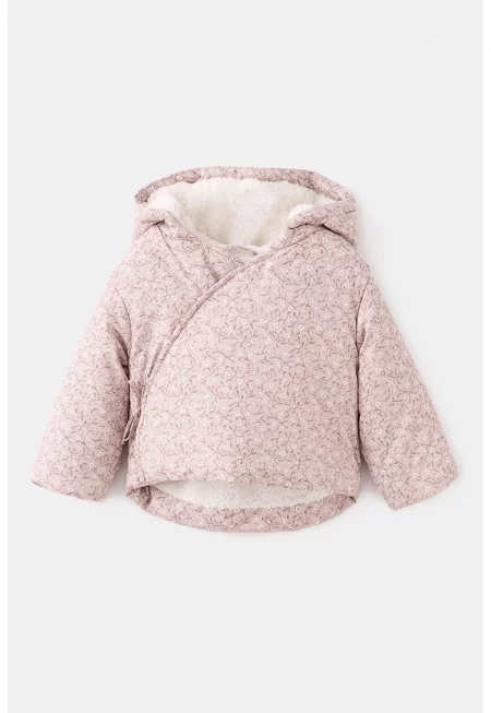 Зимно яке с флорален дизайн