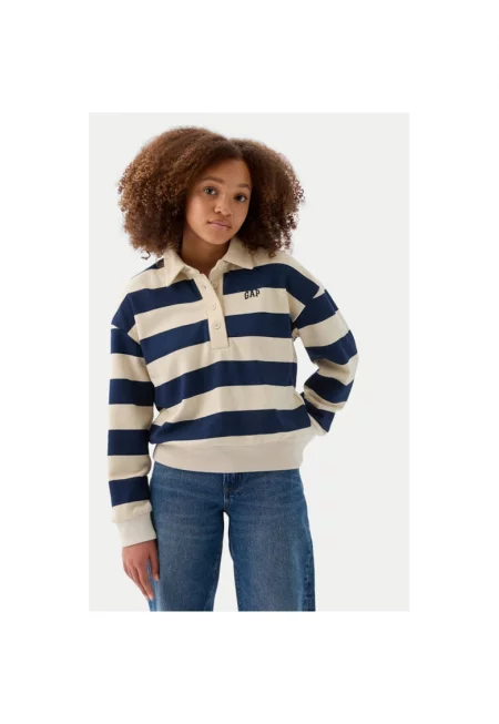 Блуза за момиче -  304357688 - Памук/Полиестер - Бежов - Бежов