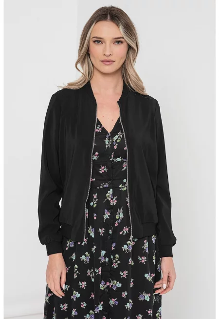 Бомбър яке с цип