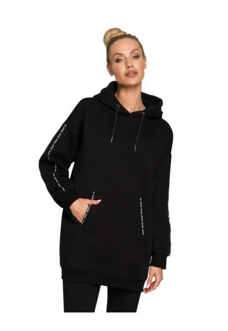 Дамска блуза  С качулка - Памук - Полиестер
