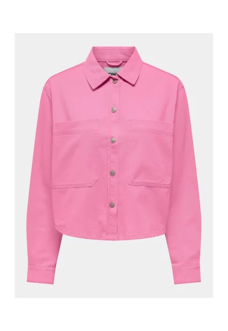 Дамска риза -  303387037 - Лилава - Памук