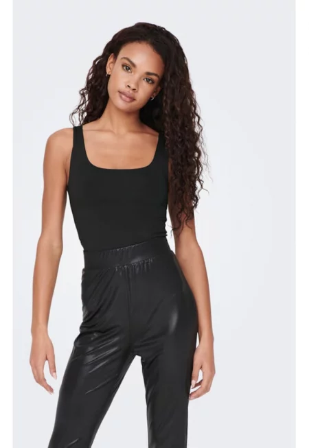 Дамска тениска -  301827733 - Полиамид - Черна