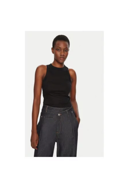 Дамска тениска -  305031693 - Органичен памук - Черна - Черен