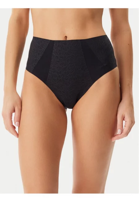 Дамски бикини -  304889110 - Полиамид/Еластан - Черни