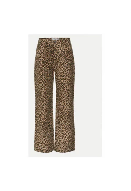 Дамски дънки -  305015686 - Памук - Кафяв - Кафяв