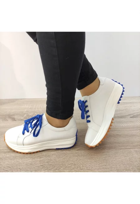 Дамски обувки 9529-3 White - Бяло