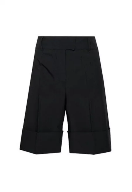 Дамски панталон -  208896634 - полиестер - еластан - 36 - черен