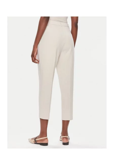 Дамски панталон -  303566012 - Екрю - Модал