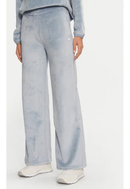 Дамски панталон -  304584787 - Полиестер - Син - Син