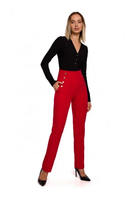 Дамски панталон Made of Emotion Elegans Phuntsok M530 piros