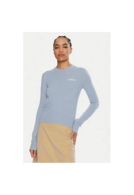 Дамски пуловер - 2-ри ден - 304475016 - Вискоза/Найлон - Син