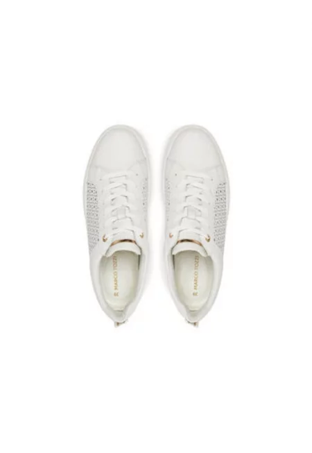 Дамски спортни обувки - 2-23798-44 -  Екокожа - Бял