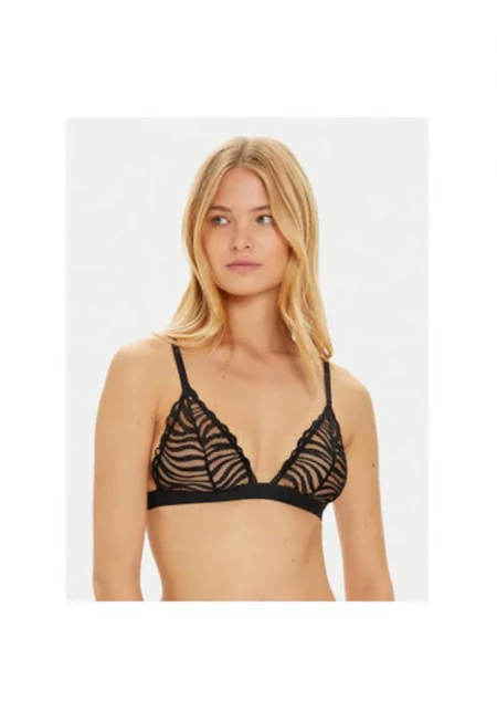 Дамски сутиен -  304553714 - Полиамид - Черен - Черен