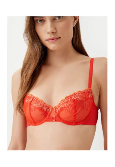 Дамски сутиен -  304888557 - Полиамид - Черен