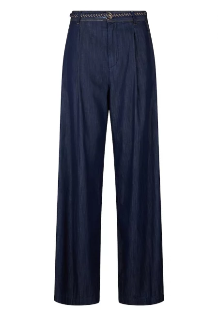 Дънки с джобове - Тъмносин