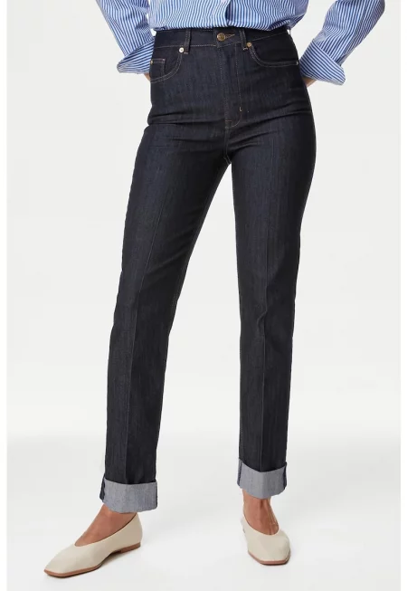 Дънки с висока талия