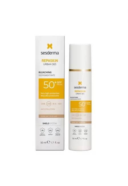 Депигментиращ крем със слънцезащитен фактор SPF50 Urban 365 Repaskin  50 ml
