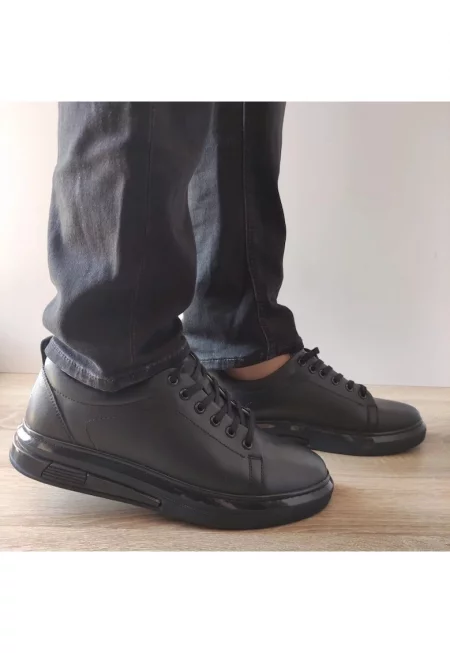 Ежедневни мъжки обувки  B67-333 Black - Черни - Черен