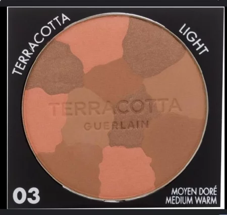 Guerlain Terracotta The Bronzing Powder 03 Medium Warm Бронзираща пудра за лице без опаковка