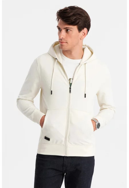 Худи с цип и джобове