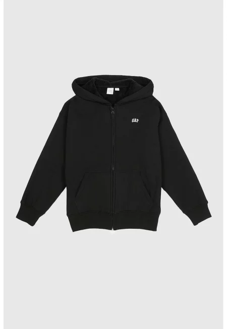 Худи с цип и лого