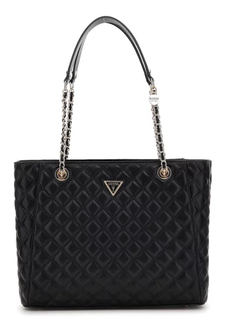 Капитонирана шопинг чанта от еко кожа