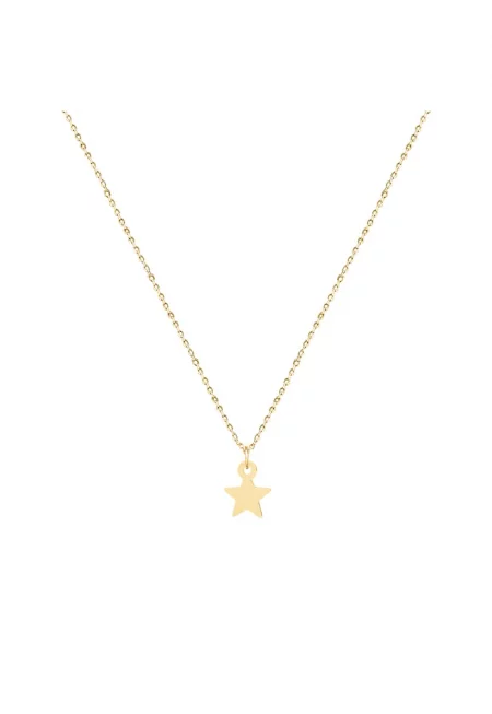 Колие Злато 585 14К Мини Звезда - Звезда