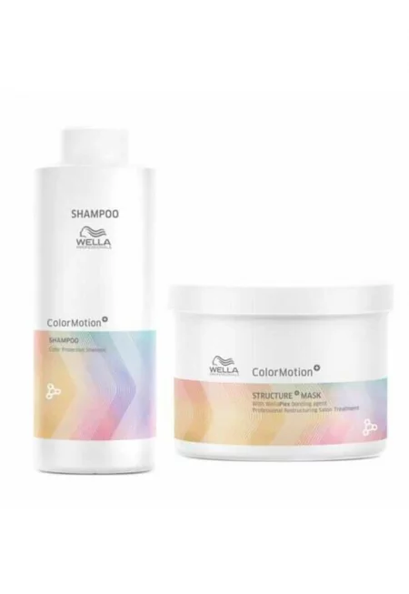 Комплект за боядисана коса  ColorMotion - Шампоан 1000 мл - Маска 500 мл