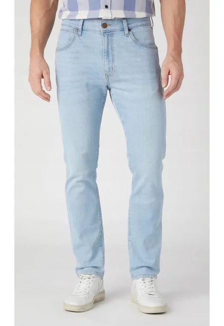 Мъжки дънки  Larston - памук - светлосин