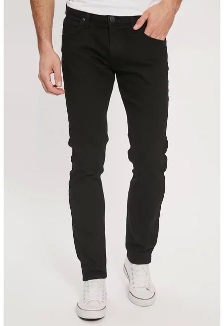 Мъжки дънки -  Luke Slim - черни - памук