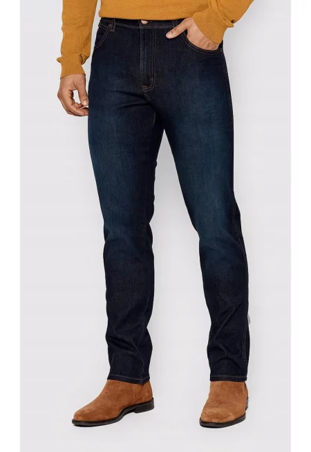 Мъжки дънки  Texas Lucky Star - памук/полиестер/лиосел/еластан - тъмносини